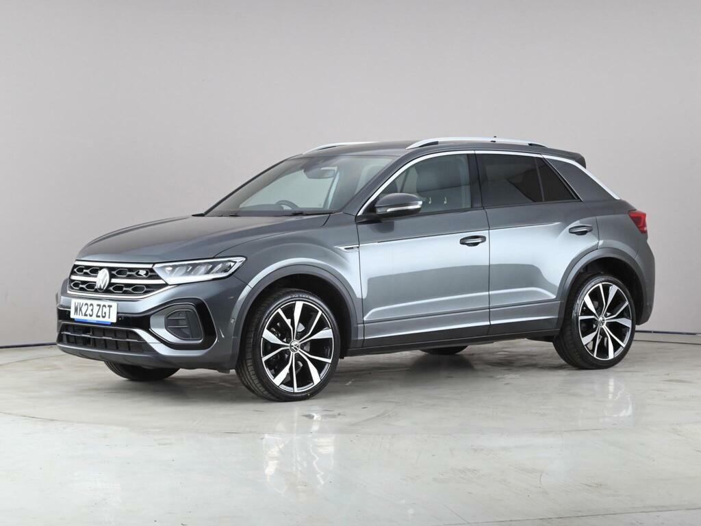 Volkswagen T-Roc 2.0 Tsi R-line Dsg 4Motion Euro 6 Ss WK23ZGT Grey #2