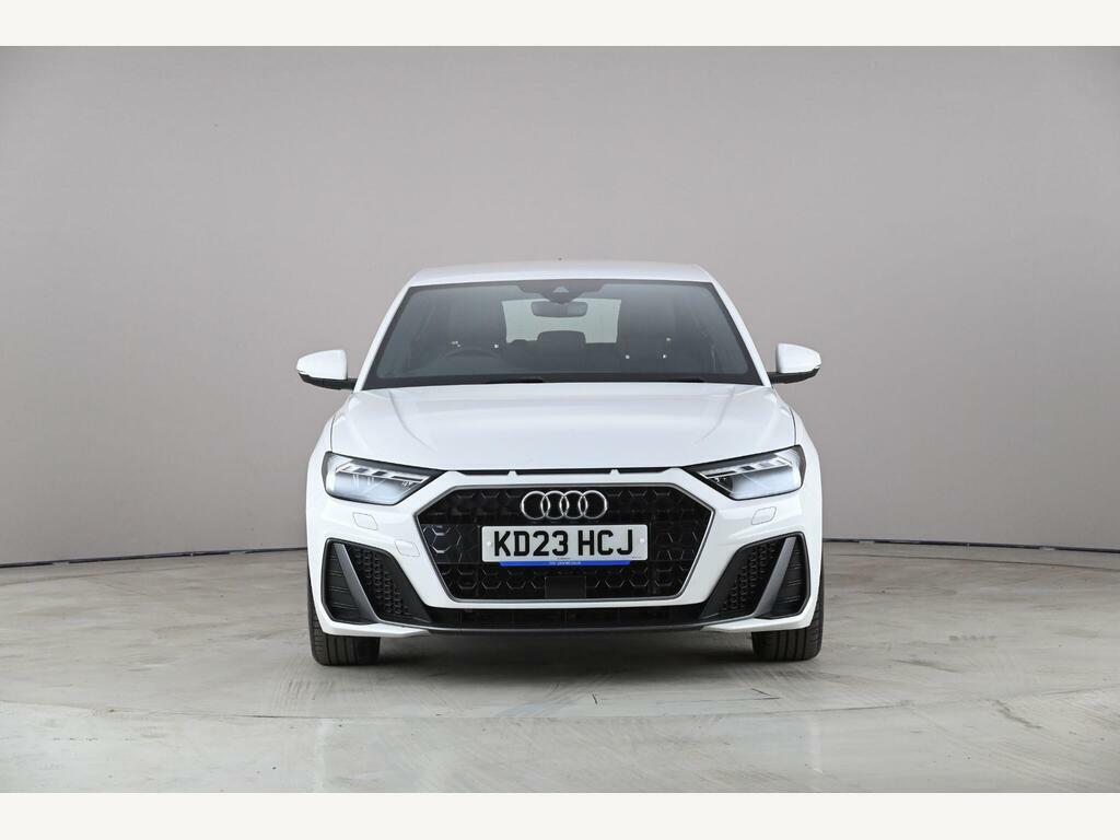 Audi A1 1.0 Tfsi 30 S Line Sportback S Tronic Euro 6 Ss KD23HCJ White #5