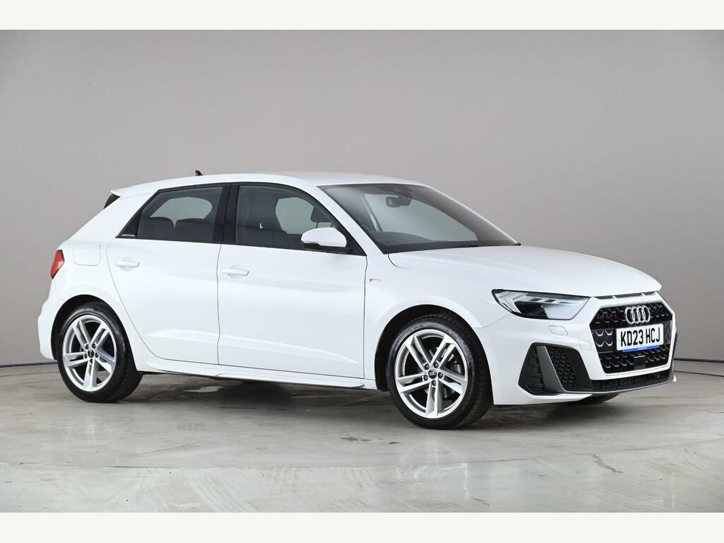 Audi A1 1.0 Tfsi 30 S Line Sportback S Tronic Euro 6 Ss White