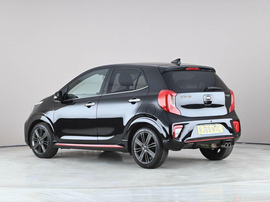 Kia Picanto 1.25 Gt-line S Euro 6 Ss RJ69NTC Black #4