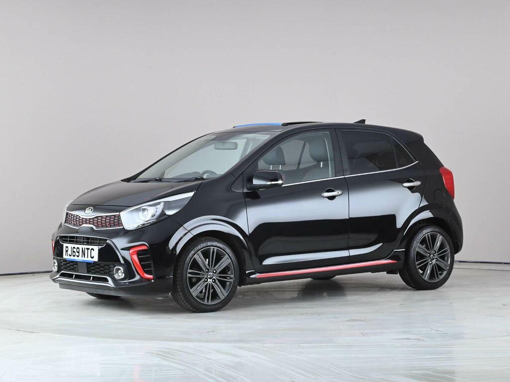 Kia Picanto 1.25 Gt-line S Euro 6 Ss RJ69NTC Black #2