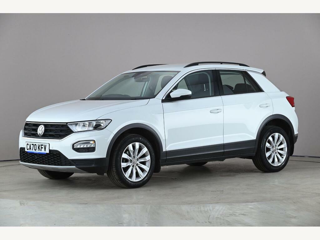 Volkswagen T-Roc 1.5 Tsi Evo Se Dsg Euro 6 Ss White #2