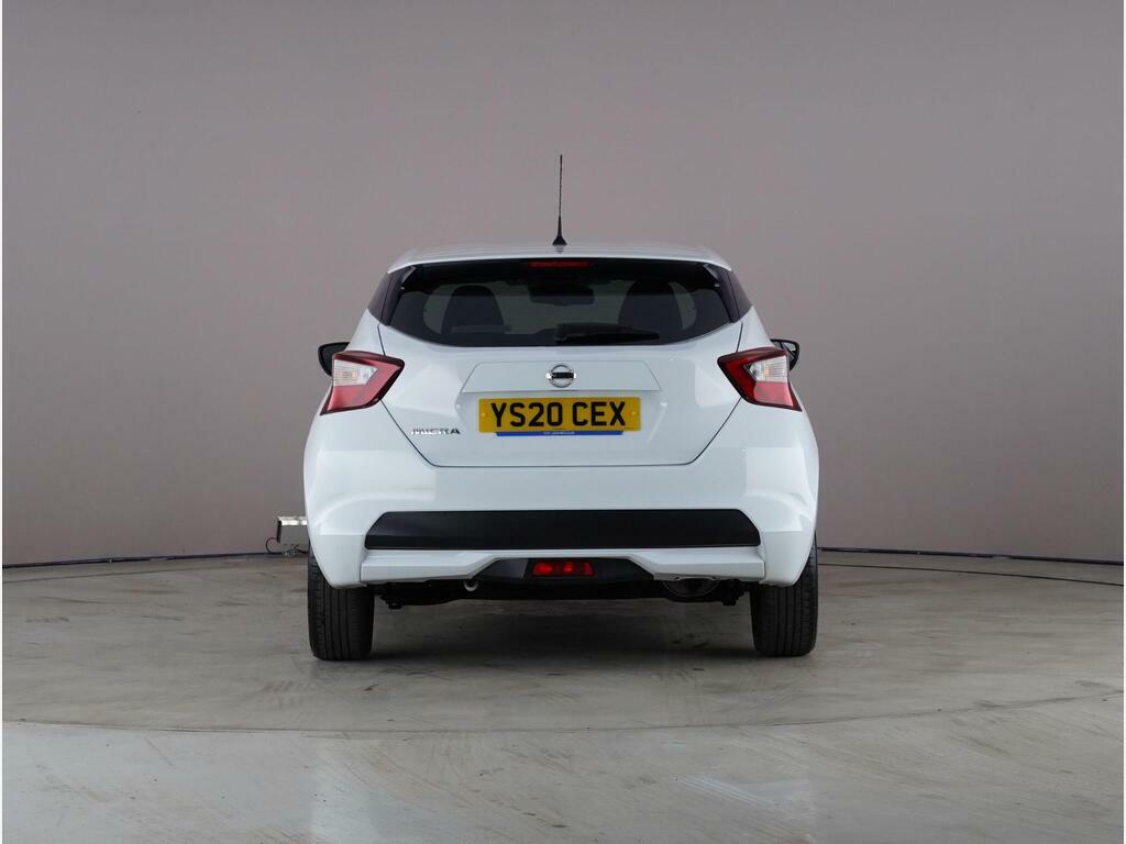 Nissan Micra 1.0 Ig-t Acenta Euro 6 Ss YS20CEX White #5