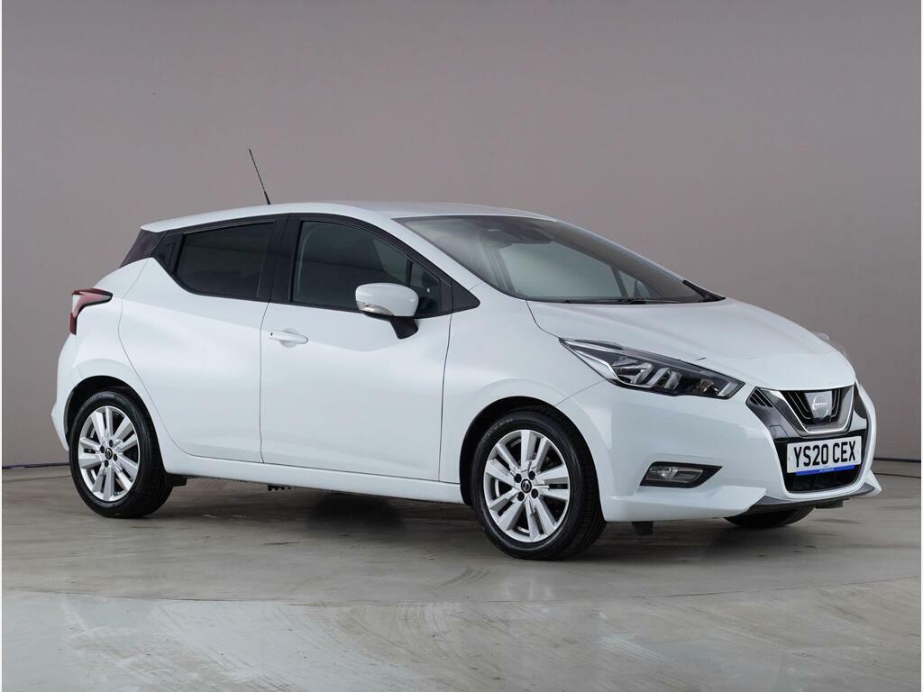 Nissan Micra 1.0 Ig-t Acenta Euro 6 Ss White