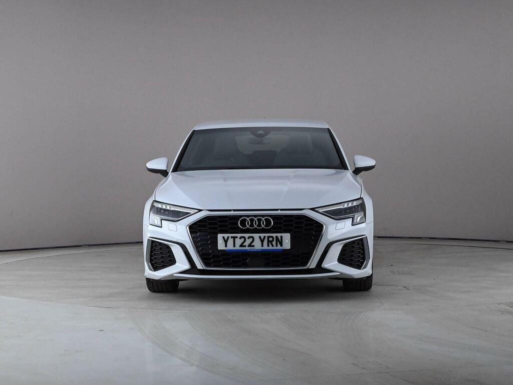Audi A3 1.0 Tfsi 30 S Line Sportback Euro 6 Ss YT22YRN White #5