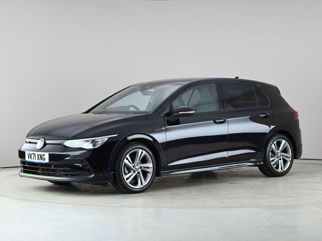 Volkswagen Golf 1.5 Etsi Mhev R-line Dsg Euro 6 Ss VK71XNG Black #2