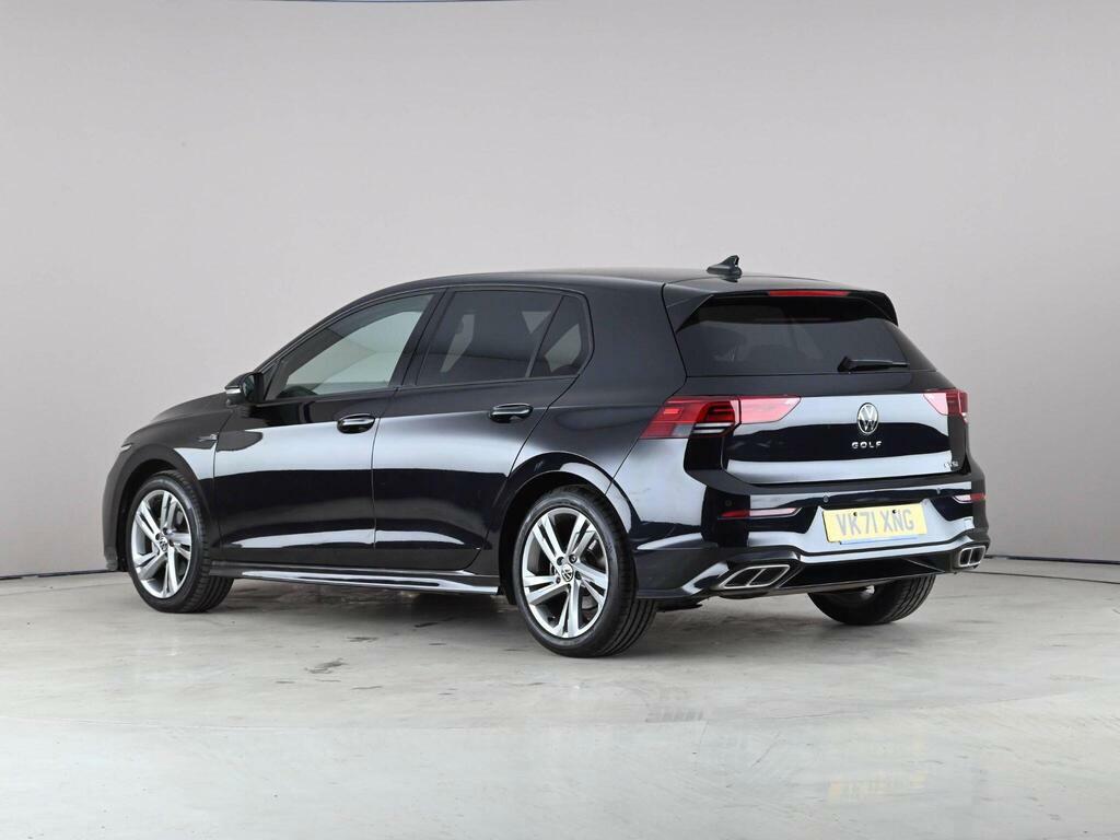Volkswagen Golf 1.5 Etsi Mhev R-line Dsg Euro 6 Ss VK71XNG Black #4