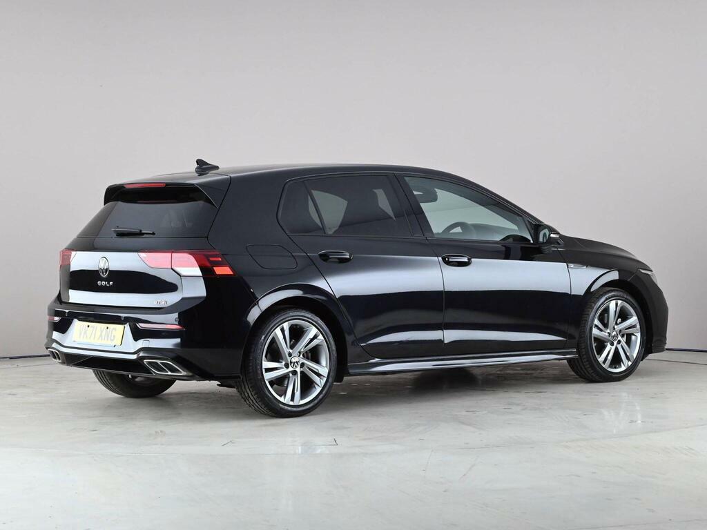 Volkswagen Golf 1.5 Etsi Mhev R-line Dsg Euro 6 Ss VK71XNG Black #6