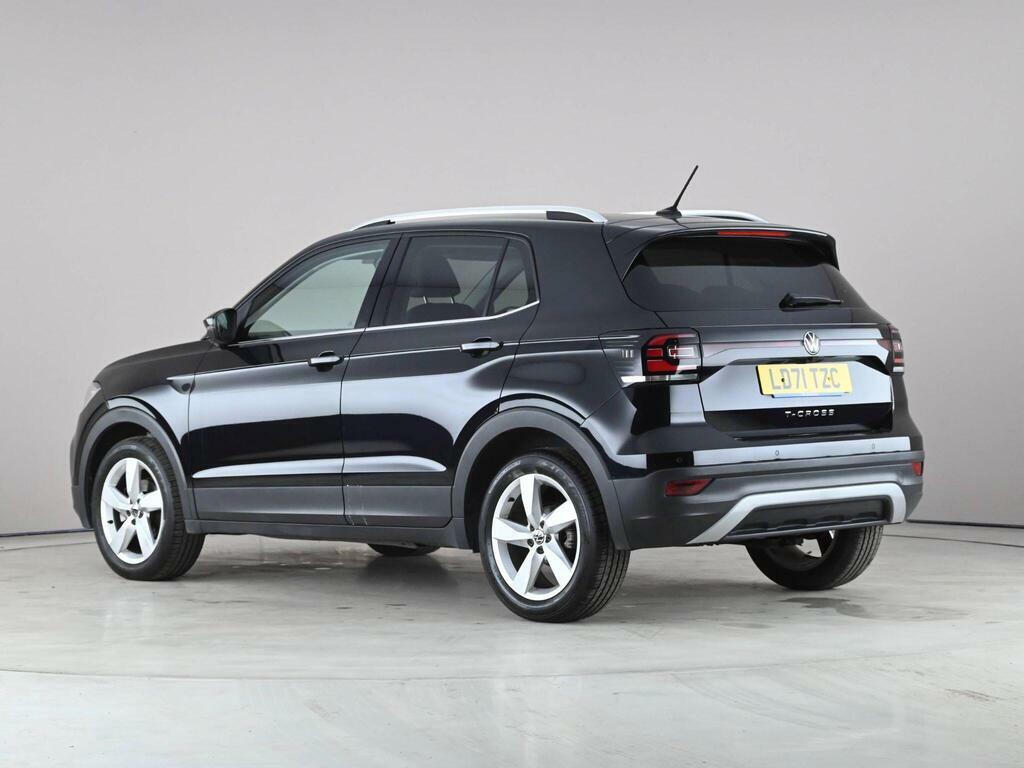 Volkswagen T-Cross 1.0 Tsi Sel Dsg Euro 6 Ss LD71TZC Black #4