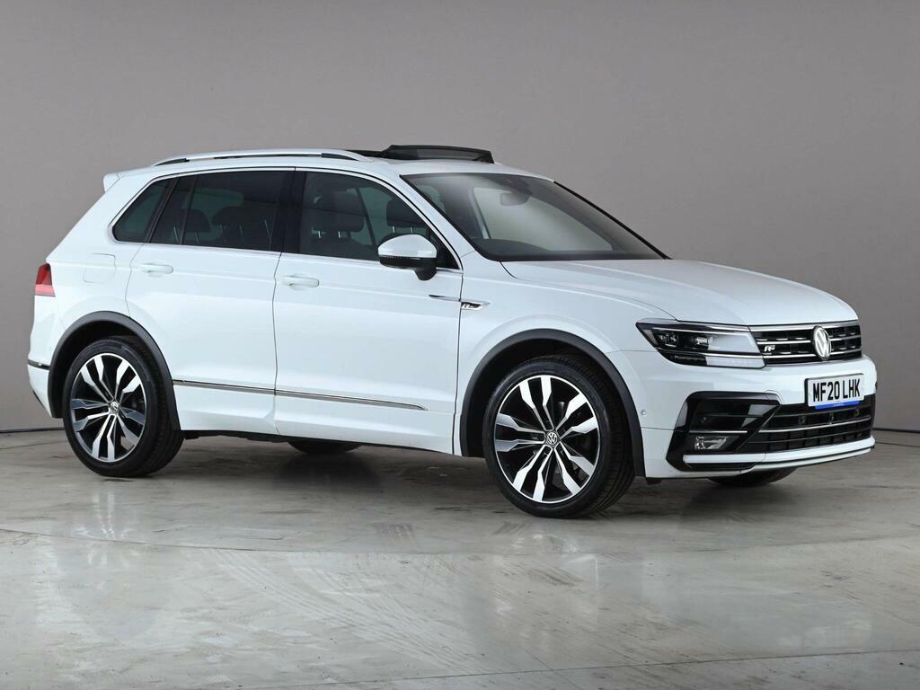 Volkswagen Tiguan 2.0 Tdi R-line Tech Dsg 4Motion Euro 6 Ss White