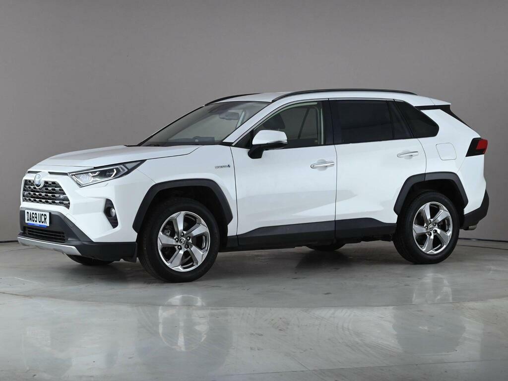 Toyota Rav 4 2.5 Vvt-h Excel Cvt 4Wd Euro 6 Ss DA69UCR White #2