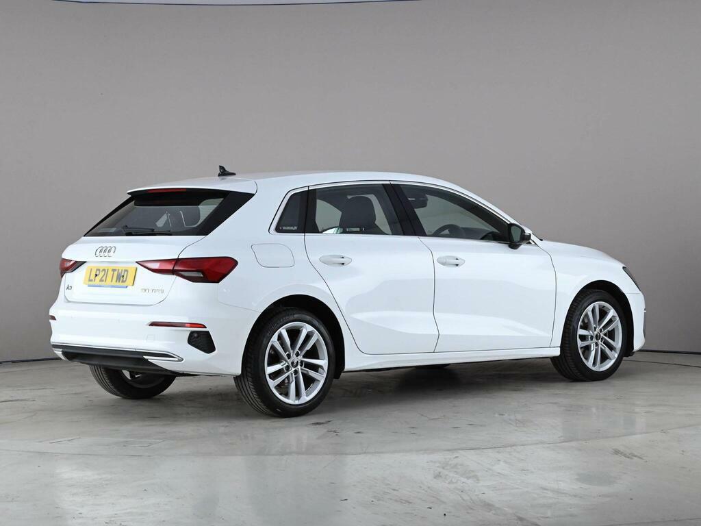 Audi A3 1.0 Tfsi 30 Sport Sportback Euro 6 Ss LP21TWD White #4