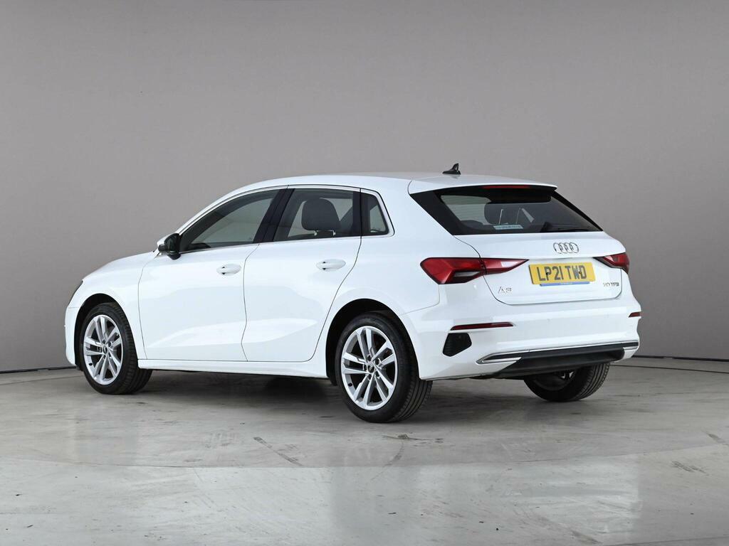 Audi A3 1.0 Tfsi 30 Sport Sportback Euro 6 Ss LP21TWD White #6