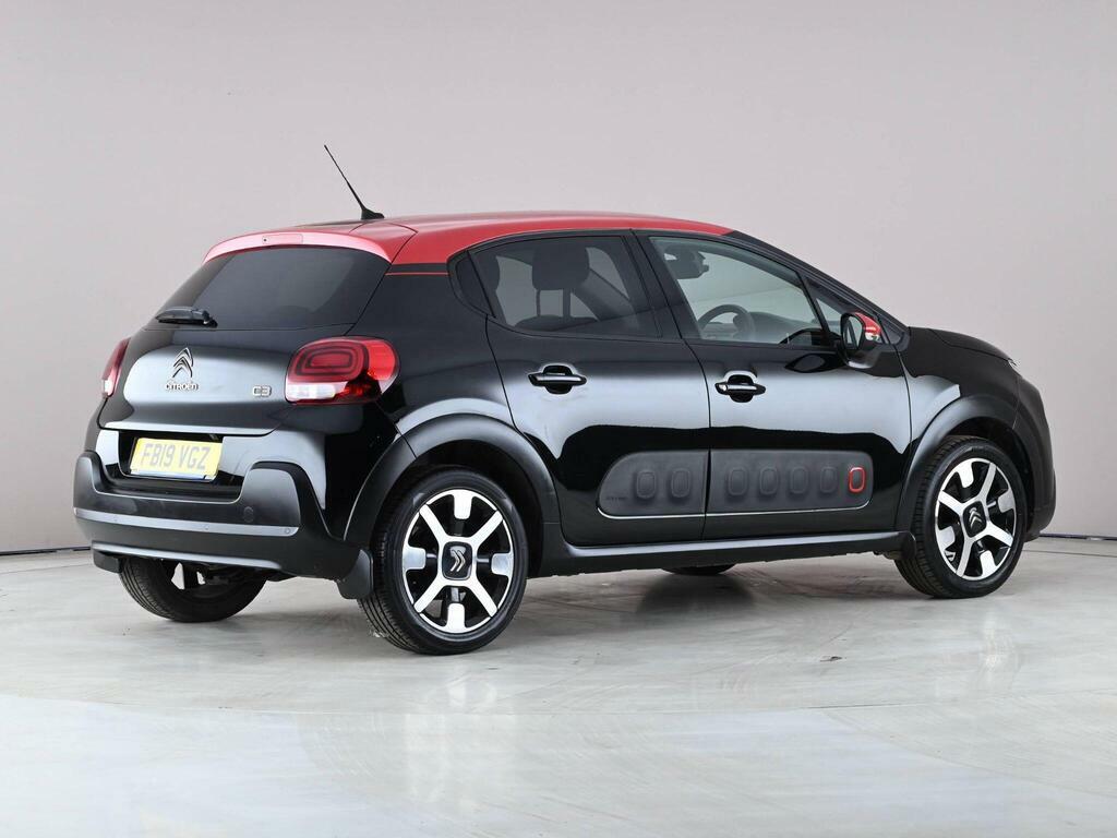 Citroen C3 1.2 Puretech Flair Nav Edition Euro 6 Ss FB19VGZ Black #6