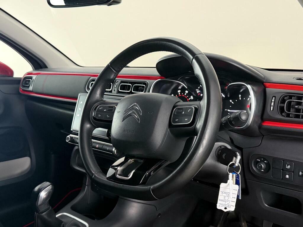 Citroen C3 1.2 Puretech Flair Nav Edition Euro 6 Ss FB19VGZ Black #3