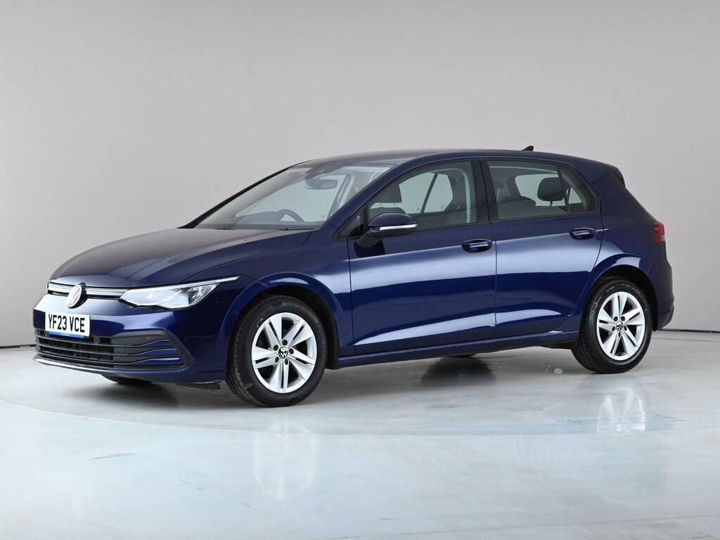 Volkswagen Golf 1.5 Tsi Life Euro 6 Ss YF23VCE Blue #2