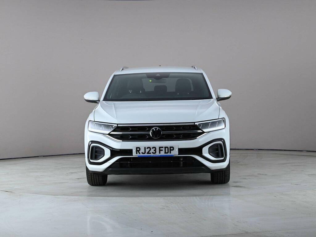 Volkswagen T-Roc 1.5 Tsi R-line Dsg Euro 6 Ss RJ23FDP White #2
