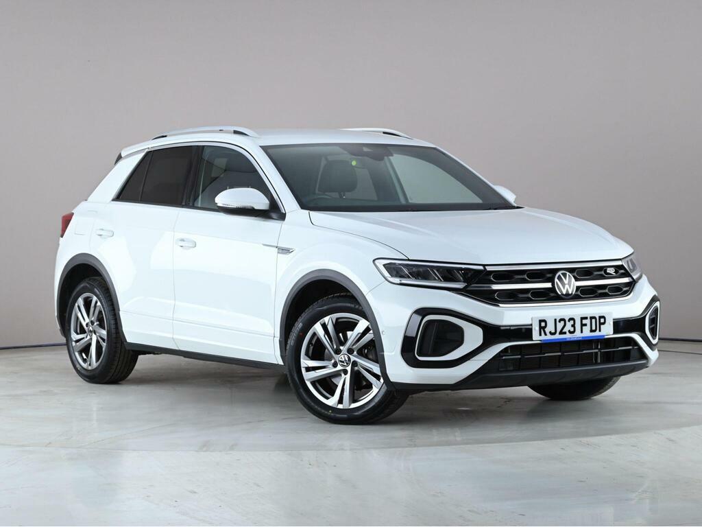 Volkswagen T-Roc 1.5 Tsi R-line Dsg Euro 6 Ss White
