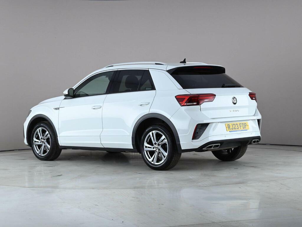 Volkswagen T-Roc 1.5 Tsi R-line Dsg Euro 6 Ss RJ23FDP White #6