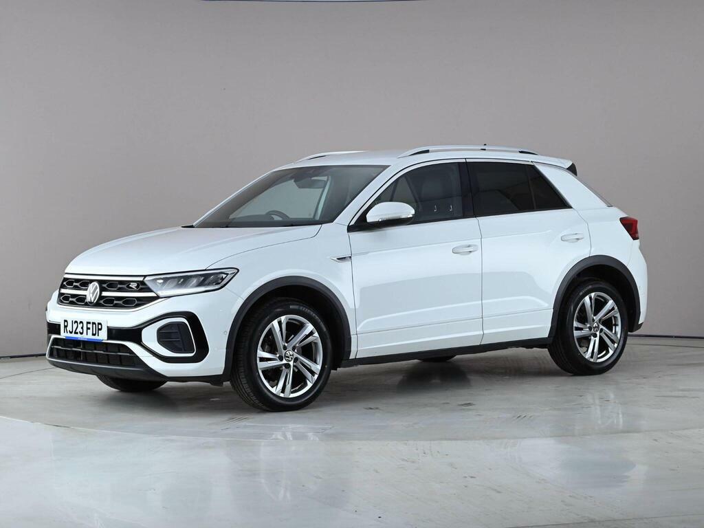Volkswagen T-Roc 1.5 Tsi R-line Dsg Euro 6 Ss RJ23FDP White #3