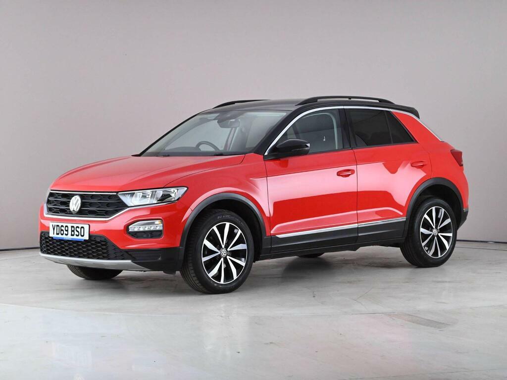 Volkswagen T-Roc 1.5 Tsi Evo Design Euro 6 Ss YD69BSO Red #4