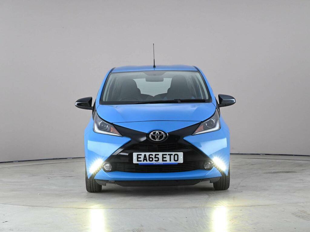 Toyota Aygo 1.0 Vvt-i X-cite X-shift Euro 6 EA65ETO Blue #2