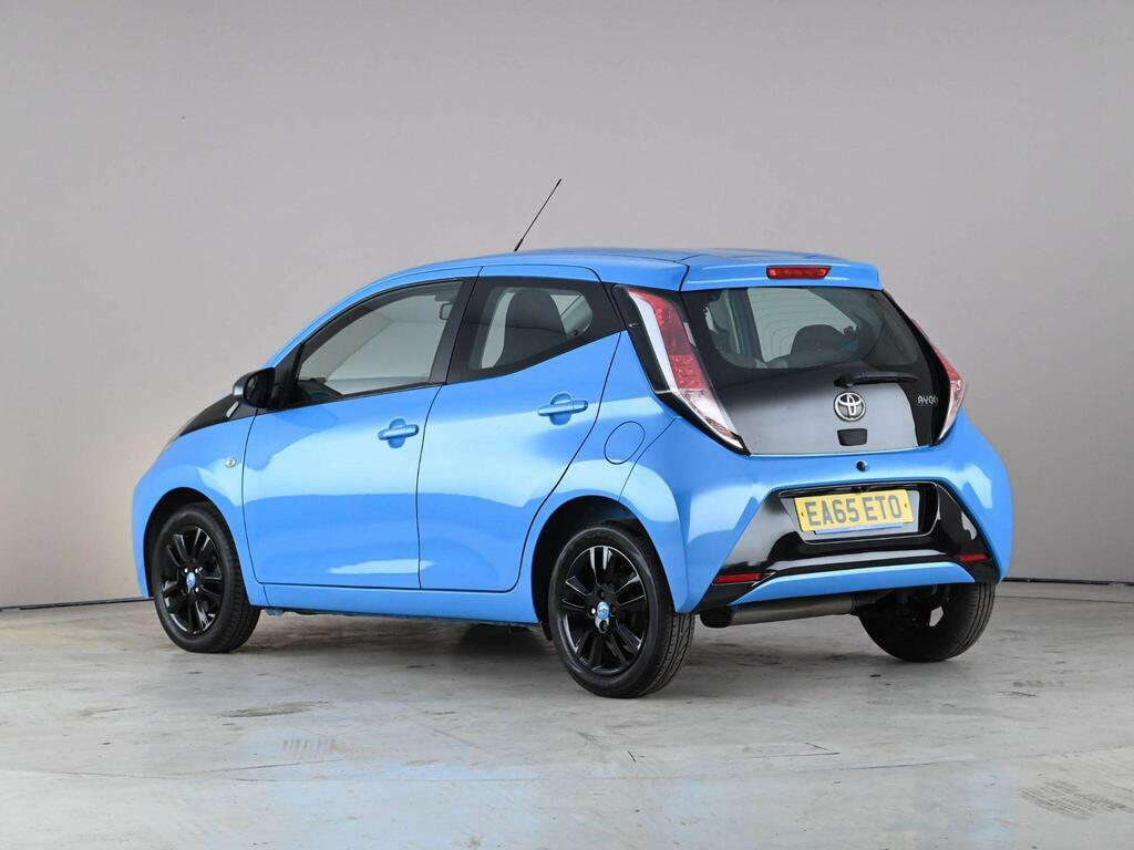 Toyota Aygo 1.0 Vvt-i X-cite X-shift Euro 6 EA65ETO Blue #4