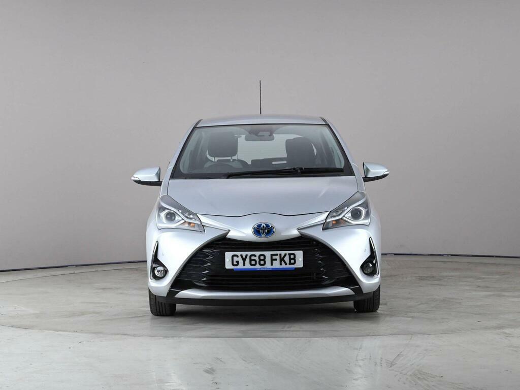 Toyota Yaris 1.5 Vvt-h Icon Tech E-cvt Euro 6 Ss GY68FKB Silver #3