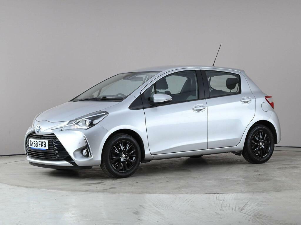 Toyota Yaris 1.5 Vvt-h Icon Tech E-cvt Euro 6 Ss GY68FKB Silver #2