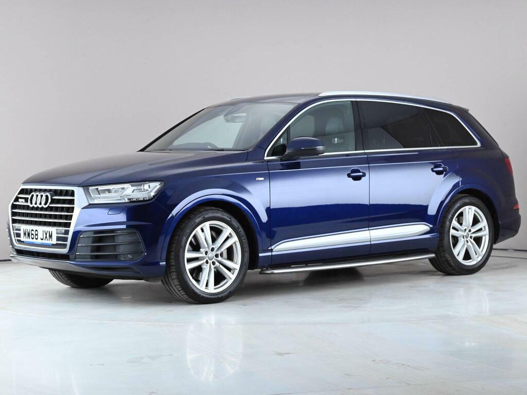 Audi Q7 3.0 Tdi V6 45 S Line Tiptronic Quattro Euro 6 Ss MW68JXM Blue #2