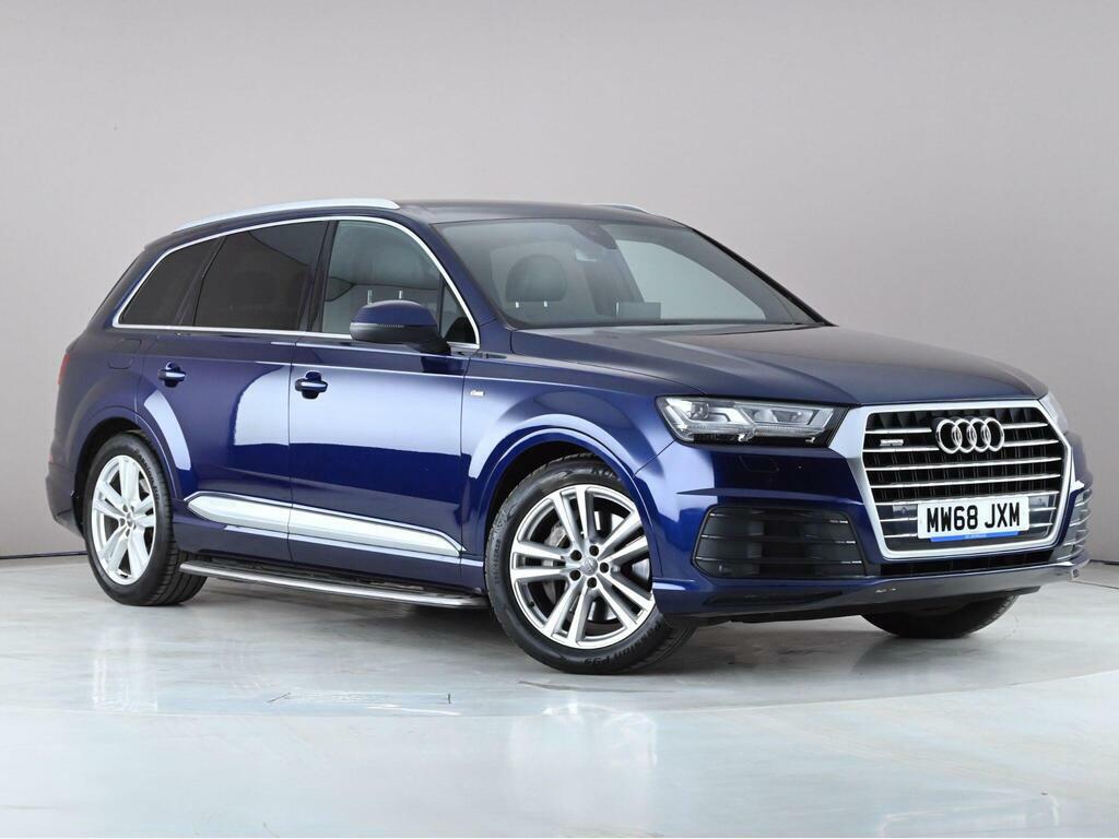 Audi Q7 3.0 Tdi V6 45 S Line Tiptronic Quattro Euro 6 Ss Blue
