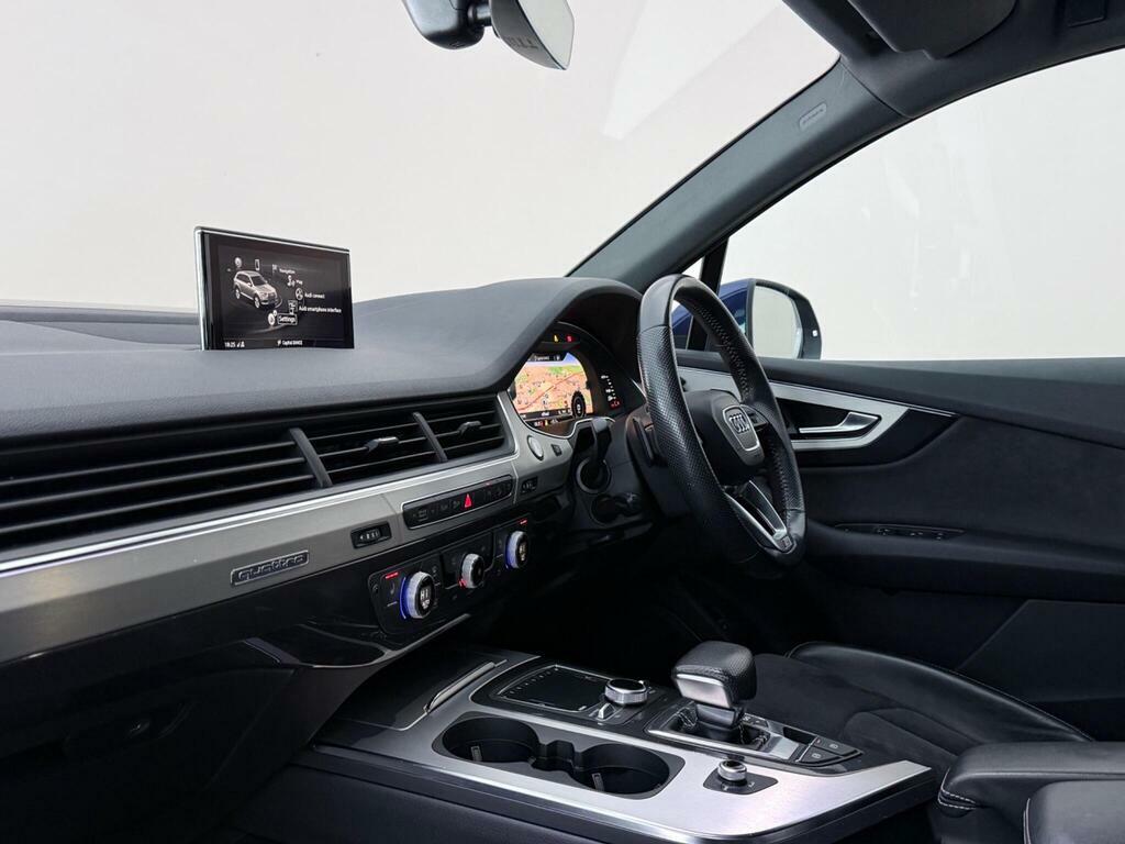 Audi Q7 3.0 Tdi V6 45 S Line Tiptronic Quattro Euro 6 Ss MW68JXM Blue #4