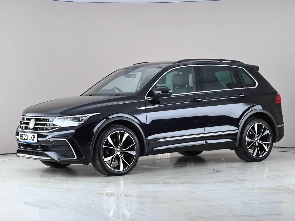 Volkswagen Tiguan 1.5 Tsi R-line Dsg Euro 6 Ss RE23LKP Black #2
