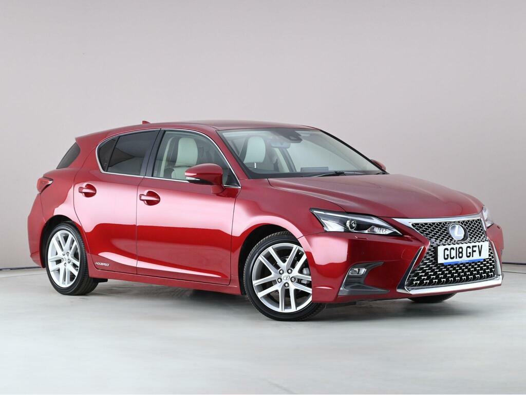 Lexus CT 1.8 200H Premier Cvt Euro 6 Ss Red