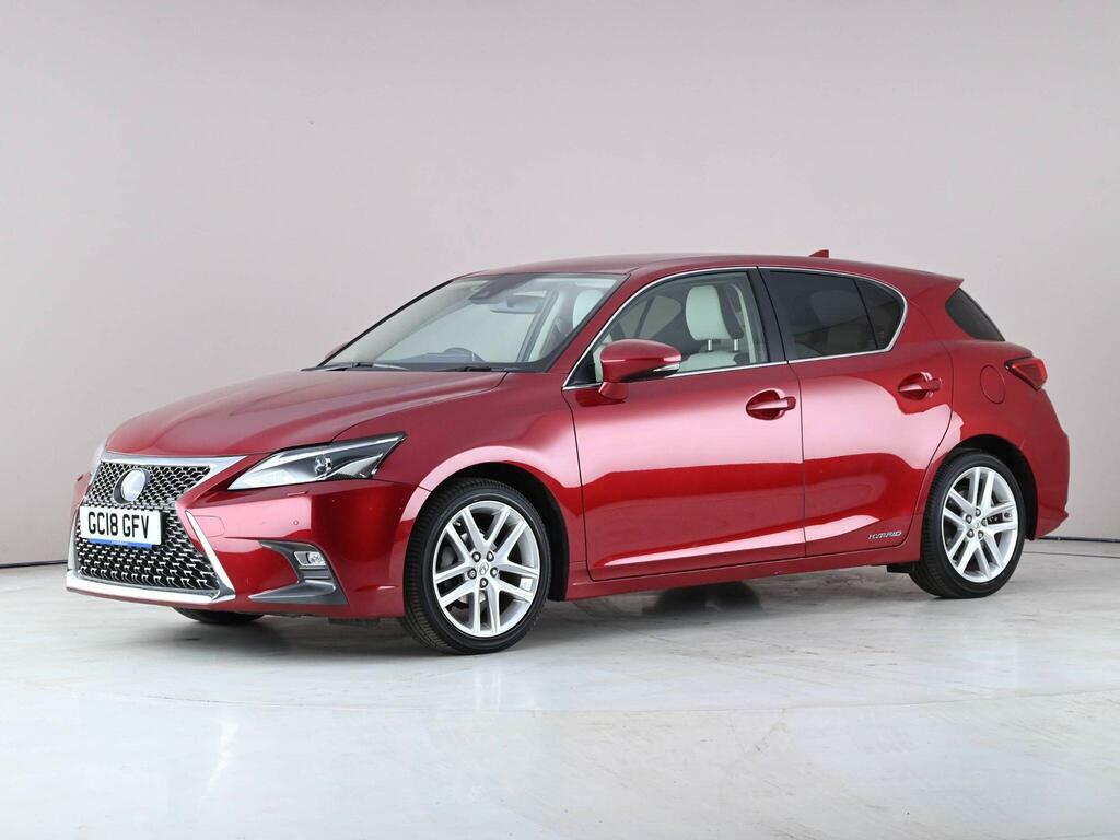 Lexus CT 1.8 200H Premier Cvt Euro 6 Ss Red #4