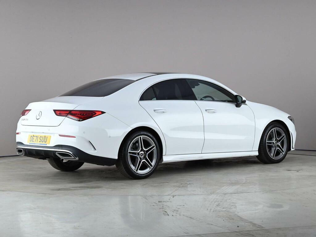 Mercedes-Benz CLA Class 1.3 Cla200 Amg Line Premium Plus 2 Coupe 7G-dct White #2