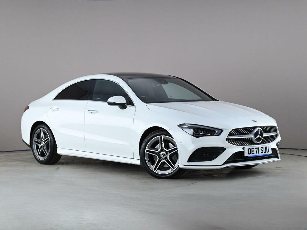 Mercedes-Benz CLA Class 1.3 Cla200 Amg Line Premium Plus 2 Coupe 7G-dct White