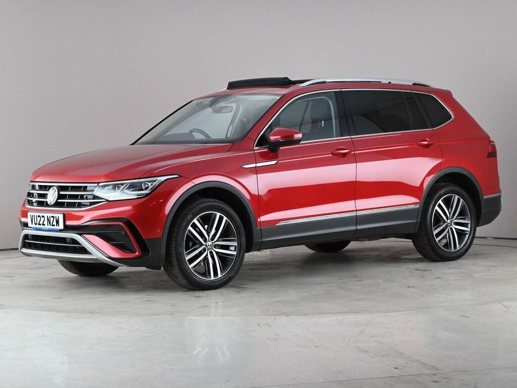 Volkswagen Tiguan Allspace 2.0 Tdi Elegance Dsg Euro 6 Ss VU22NZW Red #3