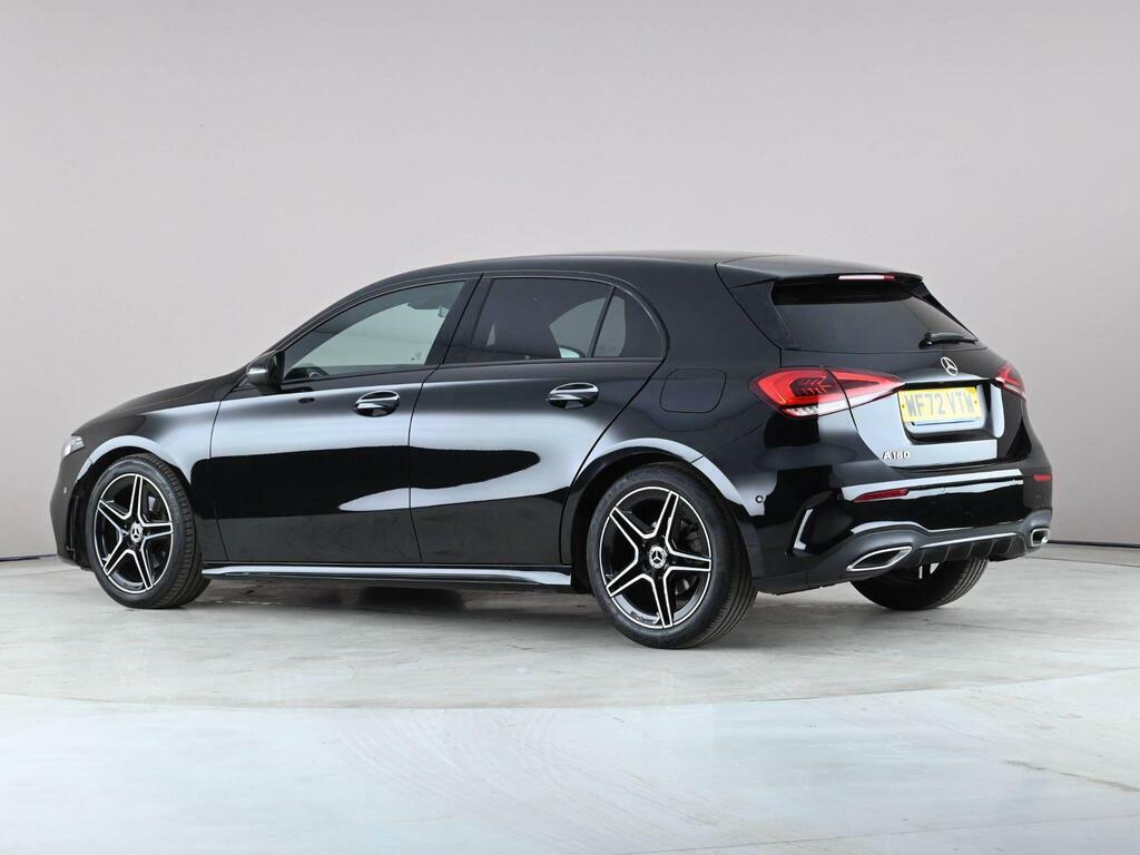 Mercedes-Benz A Class 1.3 A180 Amg Line Executive 7G-dct Euro 6 Ss WF72VTW Black #4