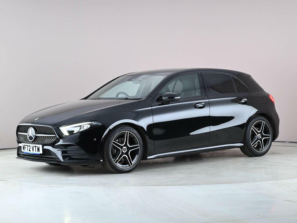 Mercedes-Benz A Class 1.3 A180 Amg Line Executive 7G-dct Euro 6 Ss WF72VTW Black #3