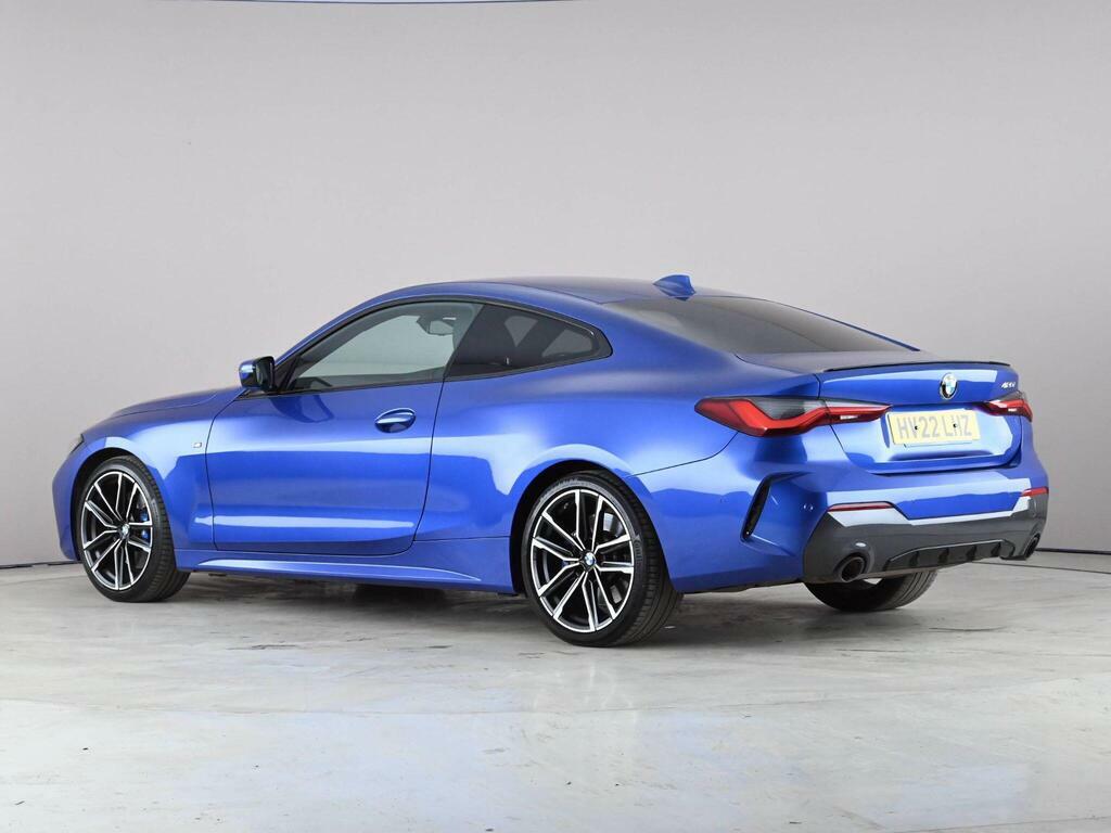BMW 4 Series 2.0 420I M Sport Euro 6 Ss HV22LHZ Blue #4