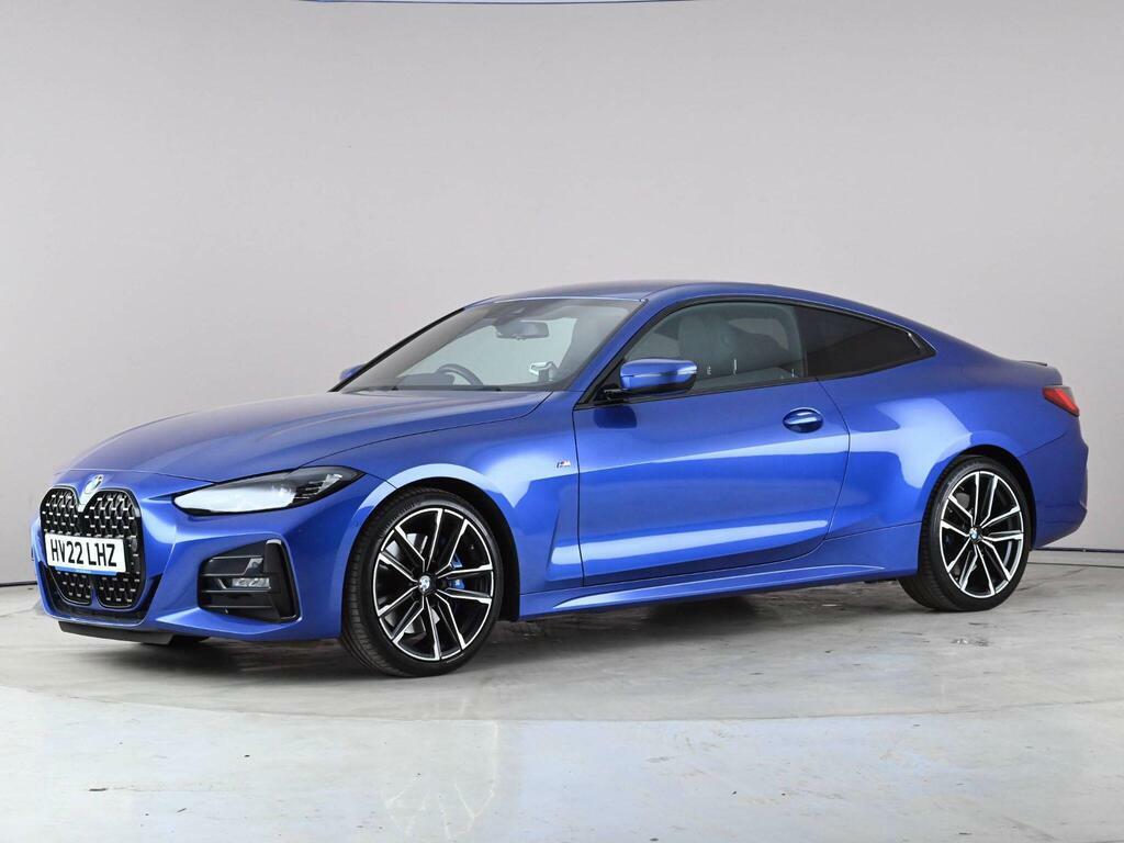 BMW 4 Series 2.0 420I M Sport Euro 6 Ss HV22LHZ Blue #2