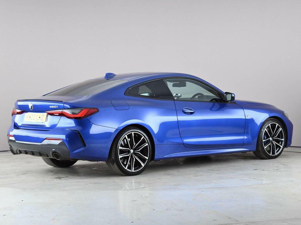 BMW 4 Series 2.0 420I M Sport Euro 6 Ss HV22LHZ Blue #6