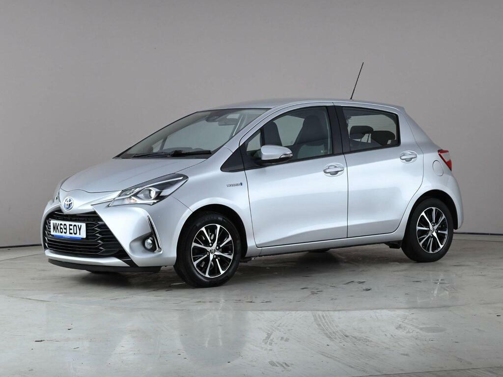 Toyota Yaris 1.5 Vvt-h Icon Tech E-cvt Euro 6 Ss MK69EOY Silver #3