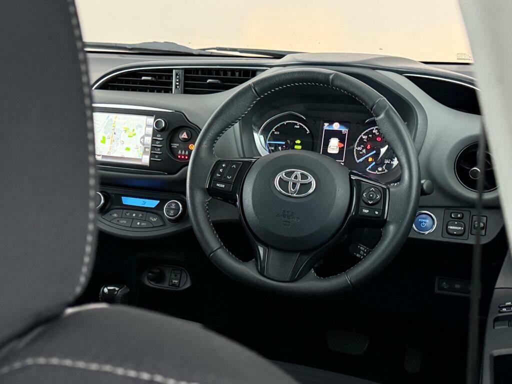 Toyota Yaris 1.5 Vvt-h Icon Tech E-cvt Euro 6 Ss MK69EOY Silver #6