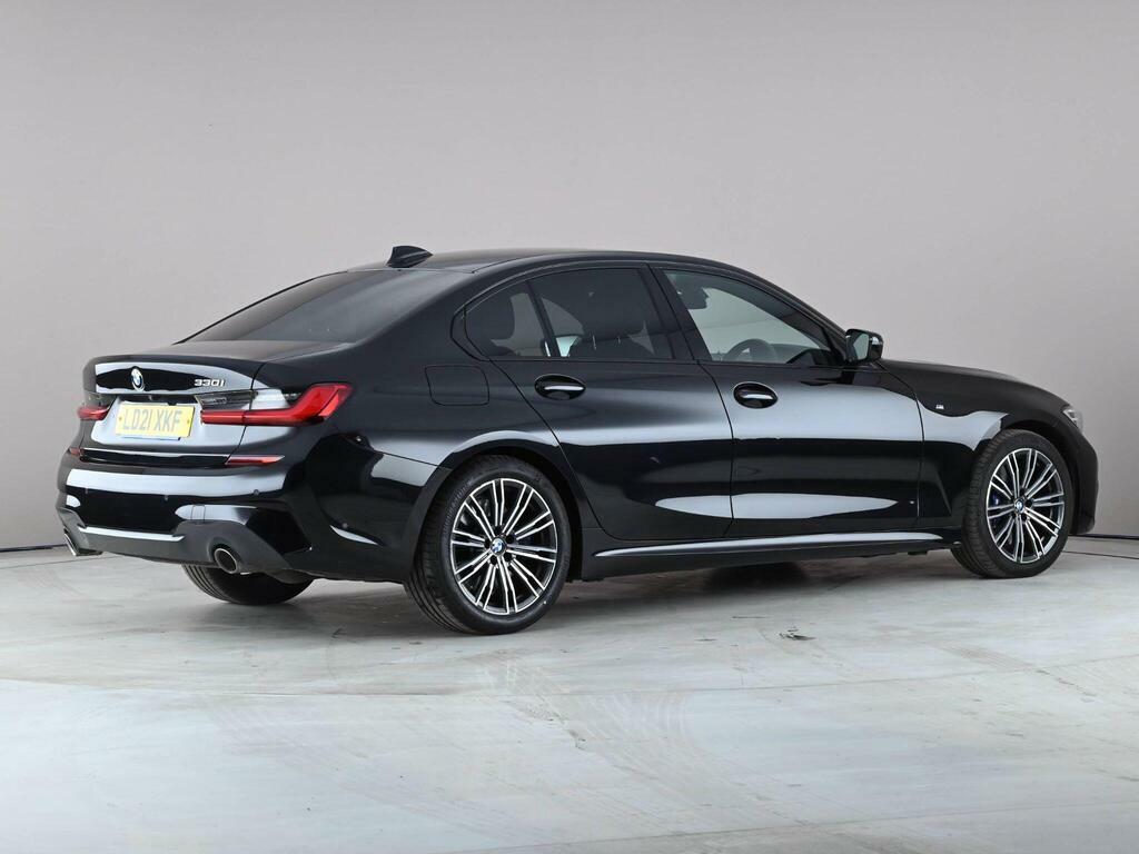 BMW 3 Series 2.0 330I M Sport Euro 6 Ss LD21XKF Black #4