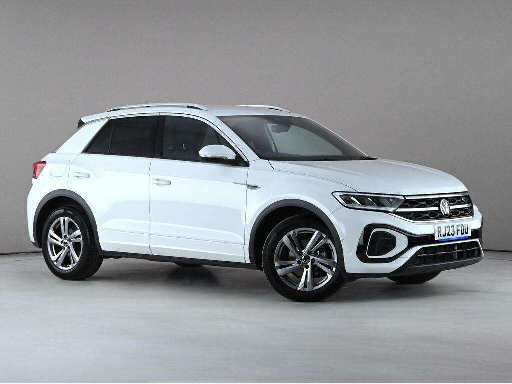 Volkswagen T-Roc 1.5 Tsi R-line Dsg Euro 6 Ss White