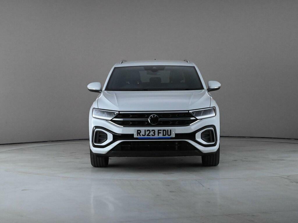 Volkswagen T-Roc 1.5 Tsi R-line Dsg Euro 6 Ss RJ23FDU White #5