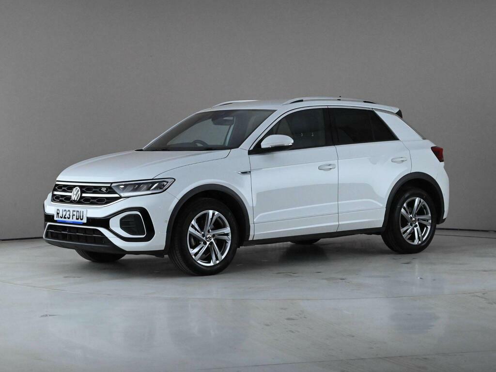 Volkswagen T-Roc 1.5 Tsi R-line Dsg Euro 6 Ss RJ23FDU White #2