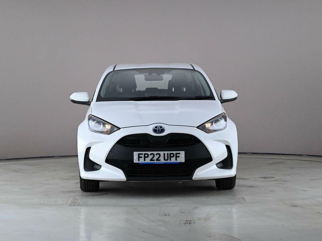 Toyota Yaris 1.5 Vvt-h Icon E-cvt Euro 6 Ss FP22UPF White #5